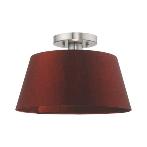 Belclaire 1 Light Brushed Nickel Ceiling Mount