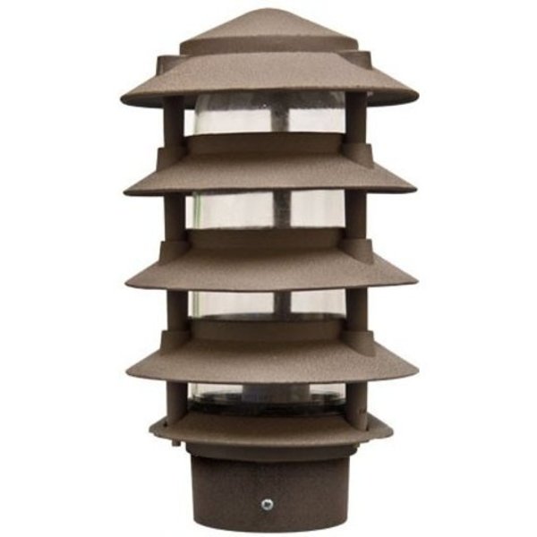 Pagoda Light, D5550, G, Aluminum, 5 Tier