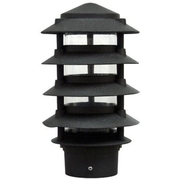 Pagoda Light, D5550, G, Aluminum, 5 Tier