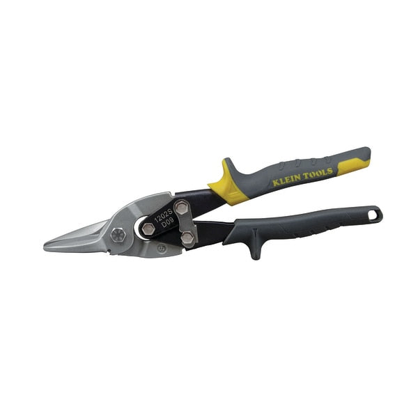 Aviation Snips, Wire Cutter, Straight, Straight/Wide Curves, 10.063''