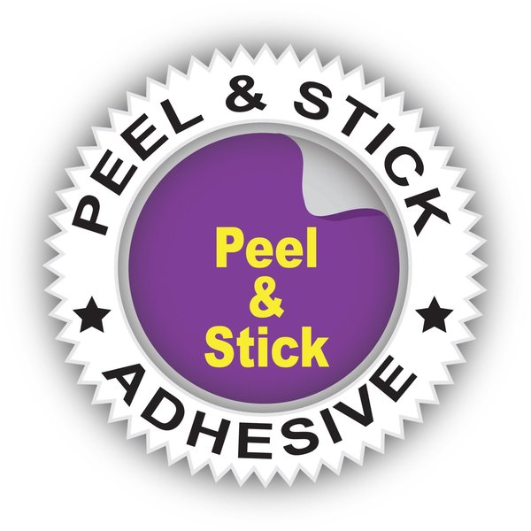 Self Adhesive Holder, Vinyl, PK50