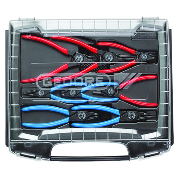 Set Of Circlip Pliers, 8 pcs.
