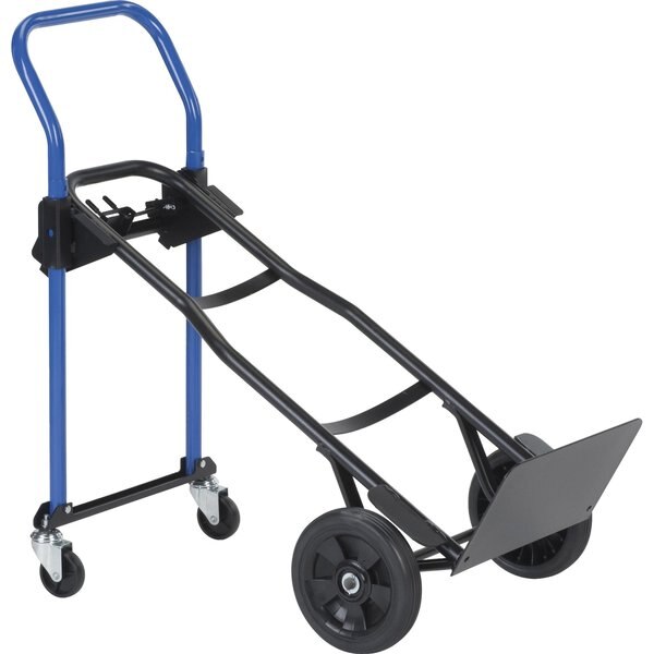 Convertible Hand Truck, 3in1 Qck Chng, 8