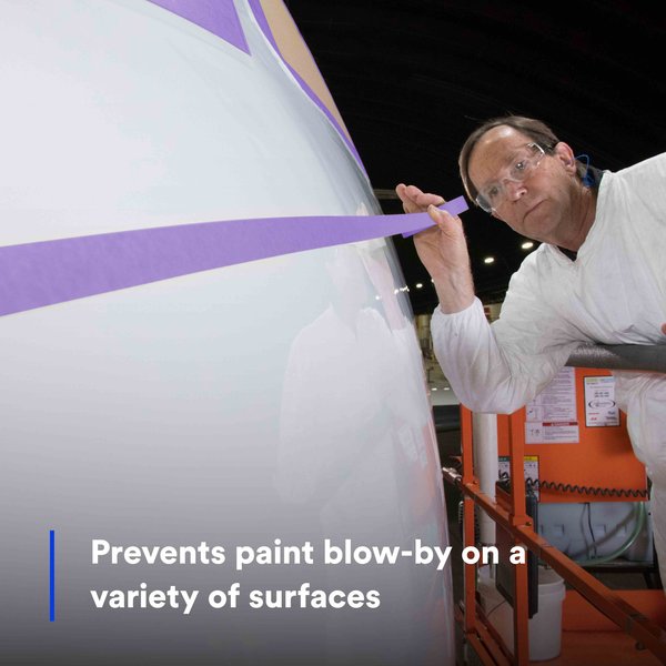 Masking Tape, 24mm W, Rubber Adhesive, PK36