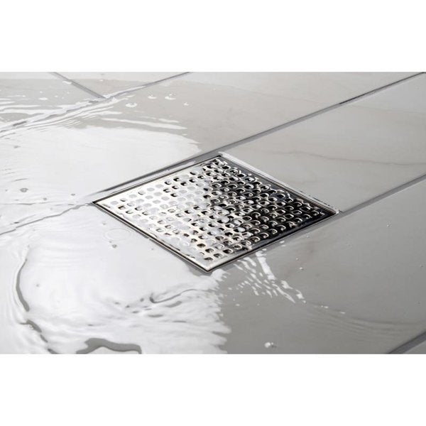 Designlineâ¢ 6 in. x 6 in. Square Drain Square Grate