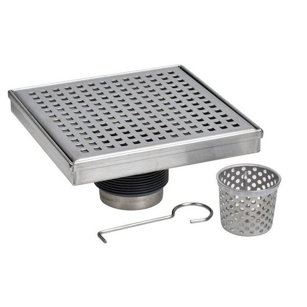 Designlineâ¢ 6 in. x 6 in. Square Drain Square Grate