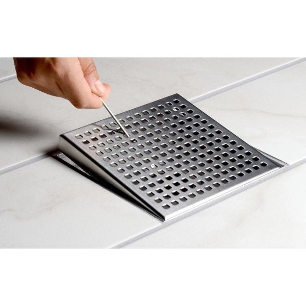 Designlineâ¢ 6 in. x 6 in. Square Drain Square Grate