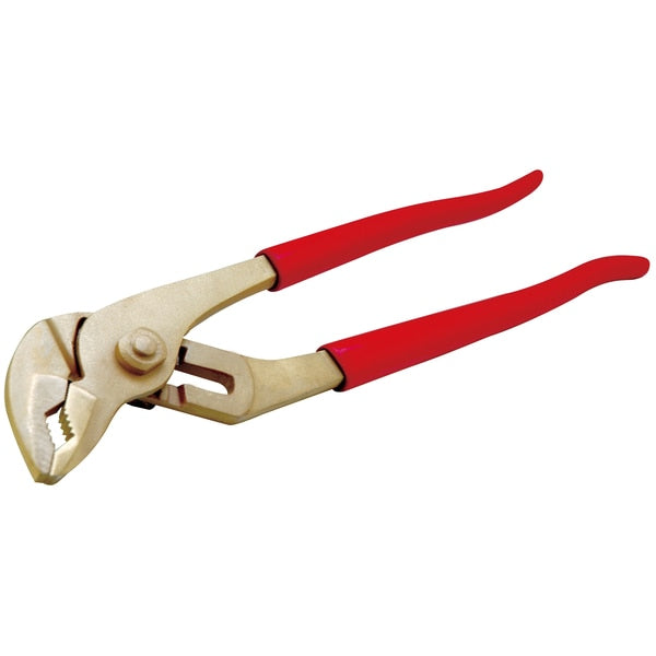 Non Sparking Groove Joint Pliers, 300mm/12in, Beryllium Copper