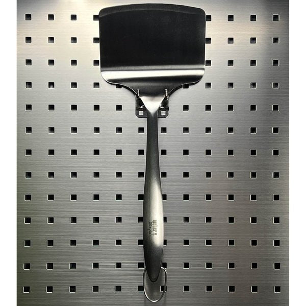 1 In. Double Rod 90 Degree Bend Stainless Steel Pegboard Hook for Stainless Steel LocBoard 3 Pack