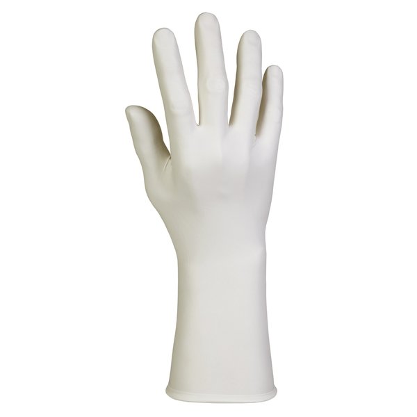 Nitrile Exam Gloves, Nitrile, White, 100 PK