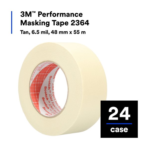 Masking Tape, 55m L, 48mm W
