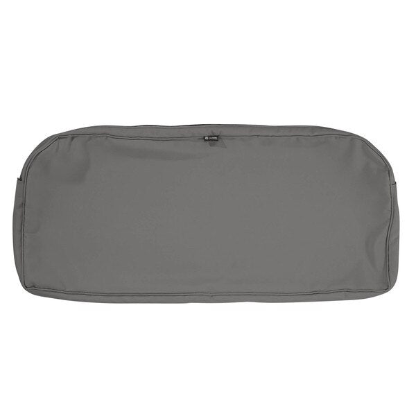 Montlake Bench/Settee Contoured Back Cushion, Light Charcoal, 18