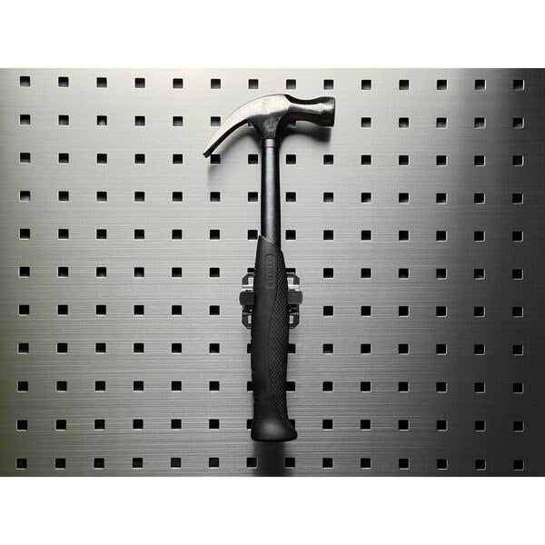 1 In. to 2 In. Hold Range Stainless Steel Extended Spring Clip for Stainless Steel LocBoard 3 Pack