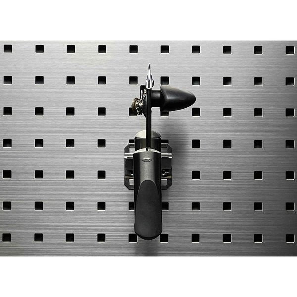 1 In. to 2 In. Hold Range Stainless Steel Extended Spring Clip for Stainless Steel LocBoard 3 Pack