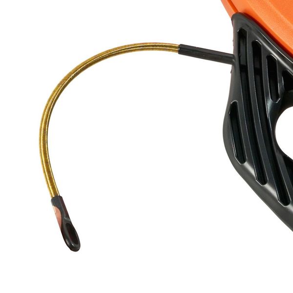 Fiberglass Fish Tape with Spiral Leader, 200-Foot