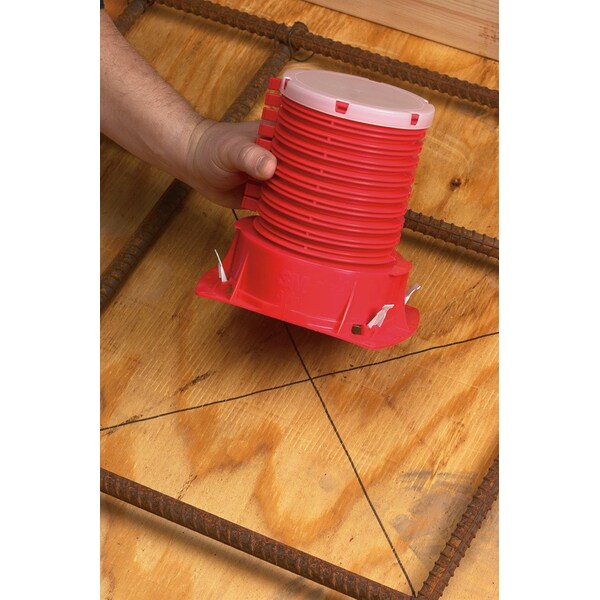 Double Coated Tape, Red, 1.0 mil Thick