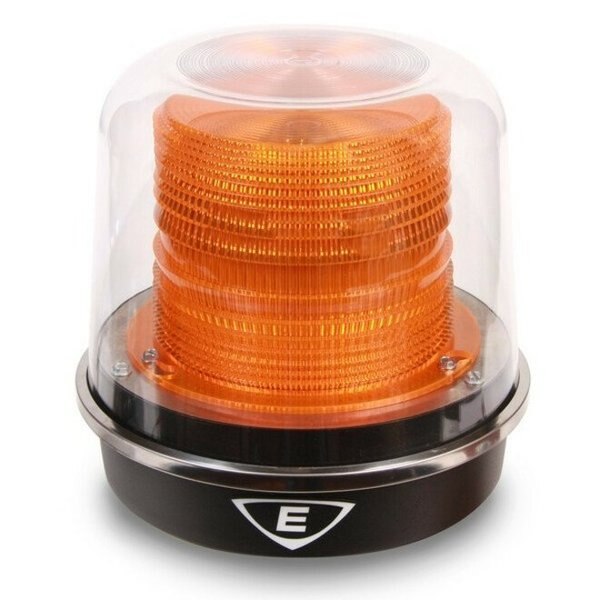 Warning Light, LED, Amber, 120 VAC