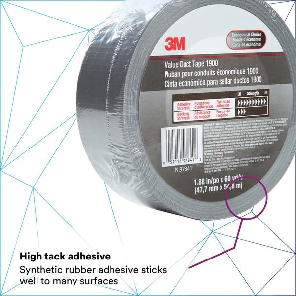 VlueDctTp1900Slvr, 1.88nx60yd5.8m, PK24