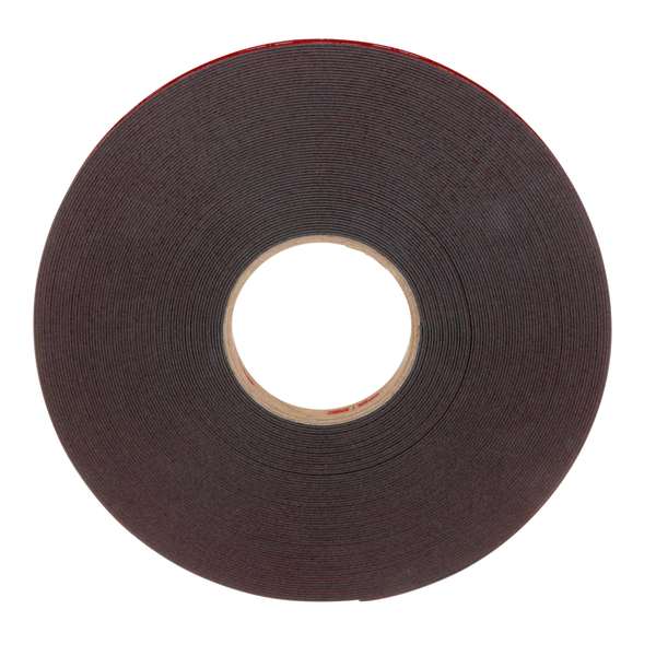 Double Sided VHB Tape, Foam, Black, PK18