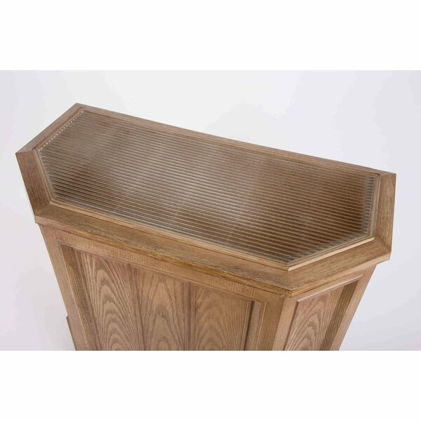 Evaporative Humidifier, Portable, 5.6 gal, 3,600 sq. ft., Light Oak