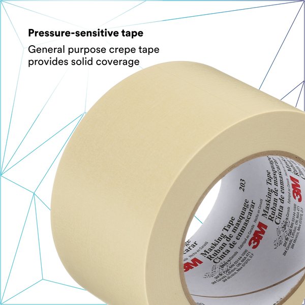 Masking Tape, Beige, 48mm x 55m, PK24