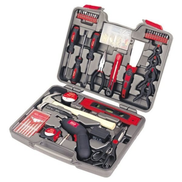 Household Tool Kit, w/4.8V Cordless Sc