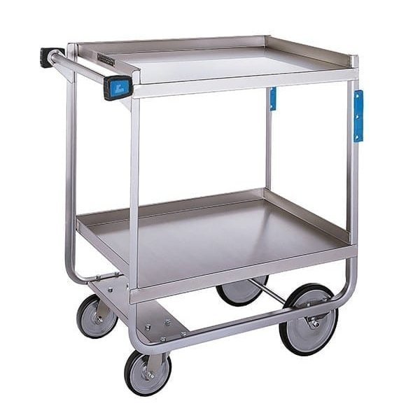 Stainless Steel Utility Cart; 700 Lb Capacity, 2 Shelf, 15-1/2