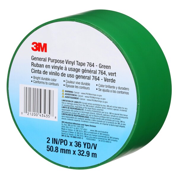 Vinyl Tape, Green, 2