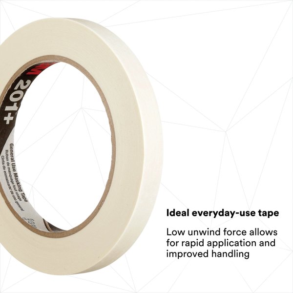 Masking Tape, Tan, Rubber, 31/64