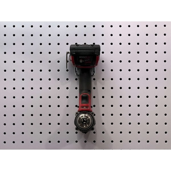 2-3/4 In. Double Rod 80 Degree Bend Steel Pegboard Hook for 1/8 In. and 1/4 In. Pegboard 10 Pack
