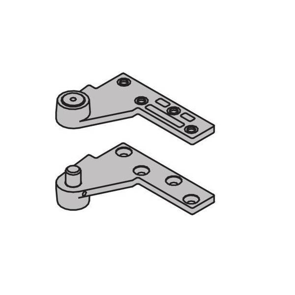 Satin Brass Painted Pivot 7244FTOPSP4