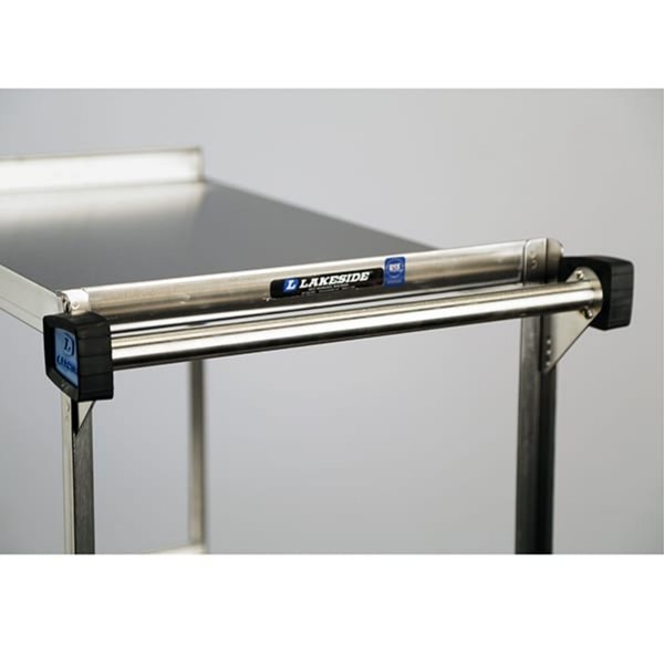 Stainless Steel Utility Cart; 700 Lb Capacity, 2 Shelf, 21