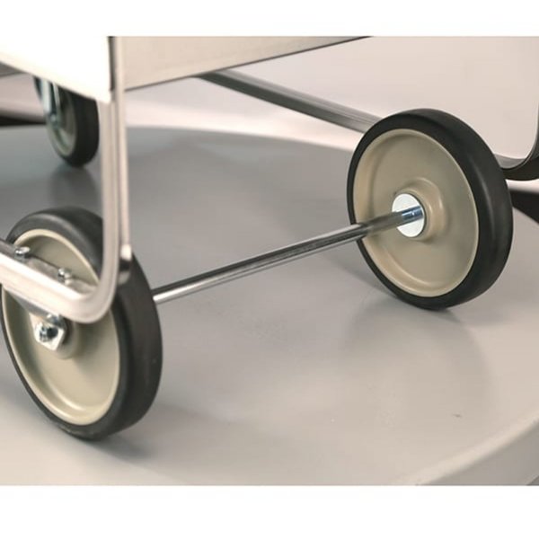 Stainless Steel Utility Cart; 700 Lb Capacity, 2 Shelf, 21