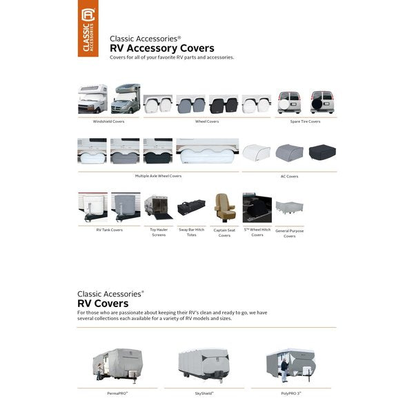 RV Air Conditioner Cover, Snow White RV