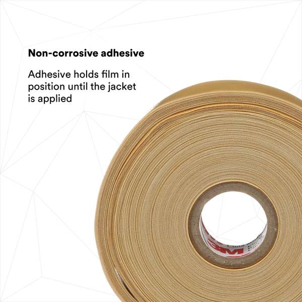 Varnished Cotton Cambric Electrical Tape 2520, Scotch, 3/4 in W x 108 ft L, 8 mil, Yellow, 1 Pack