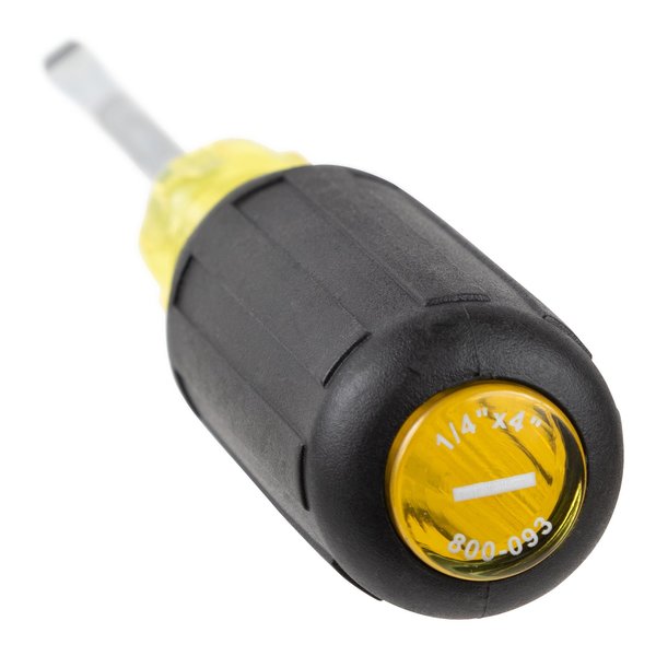 Slotted Screwdriver, 1/4