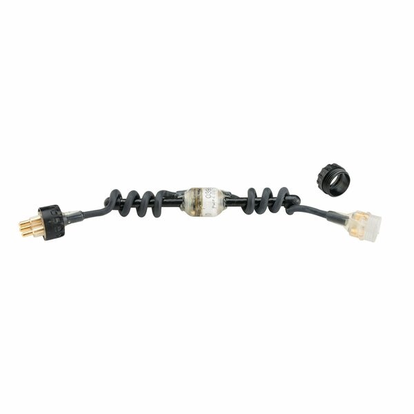 Locator Adapter, Black, 3 in Dia