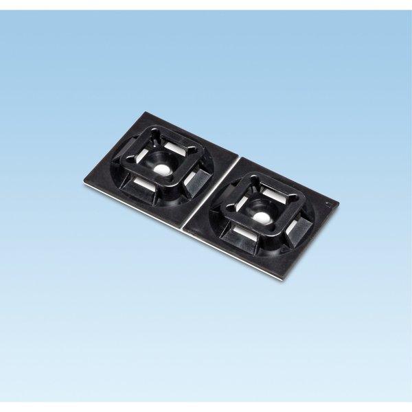 Cable Tie Mount, Adhesive Backed, PK500