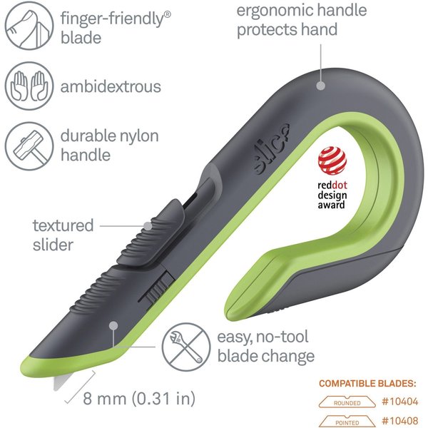 6-1/2 in. Nylon Self-Retracting Utility Box Cutter