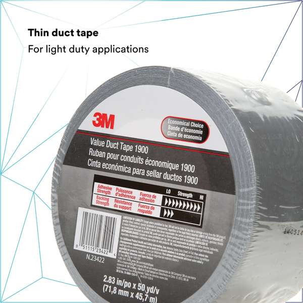 VlueDctTp1900Slvr, 2.83nx50yd5.8m, PK12