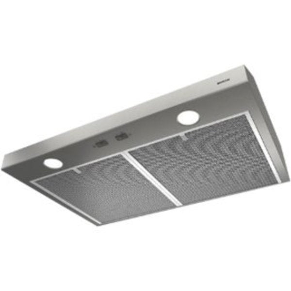 Range Hood, Under Cabinet, Silver, 1.4A
