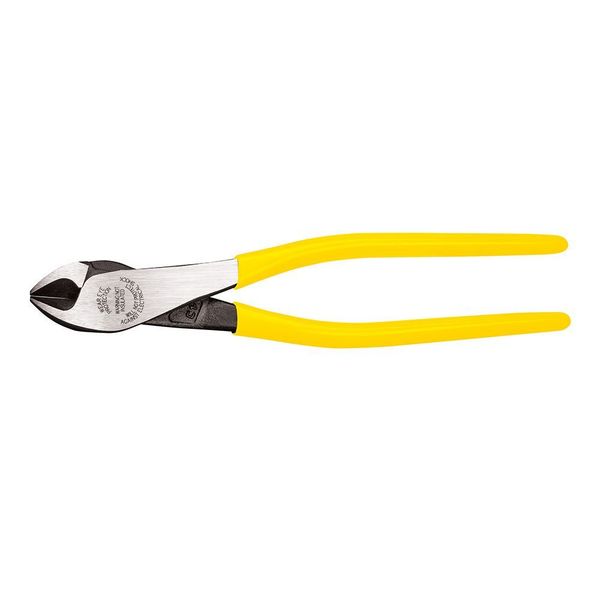 Diagonal Cutting Pliers, Angled Head, 9-Inch