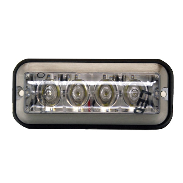 Strobe Light, Clear LED, Rectangulr, 4.875