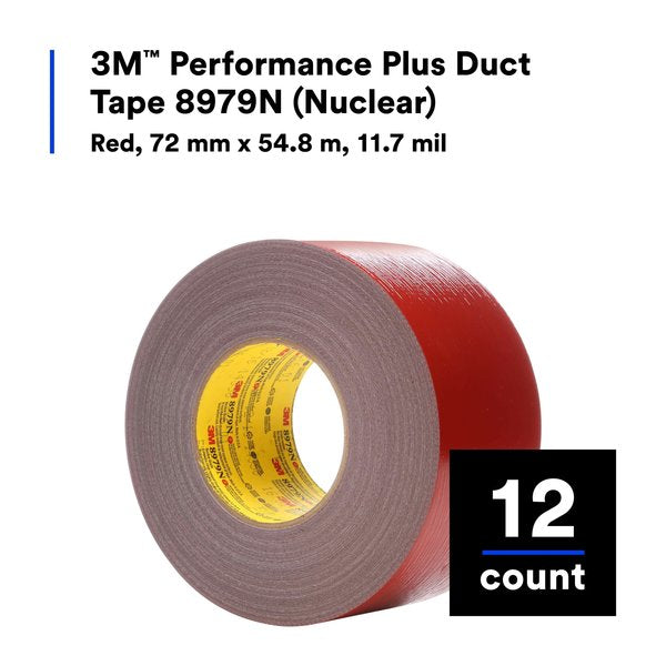 Duct Tape, Red, 60 yd., PK12