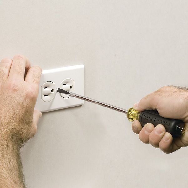 Screwdriver Set, Slotted and Phillips, 4-Piece