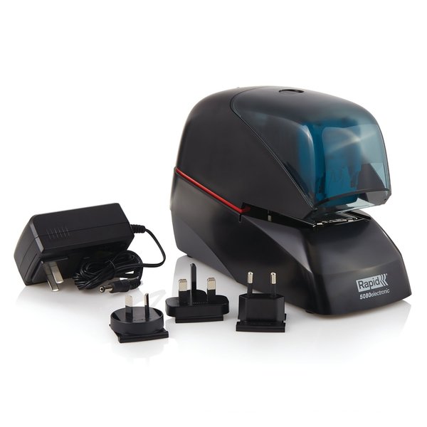 Stapler, Electric, 90 Sheets, Black