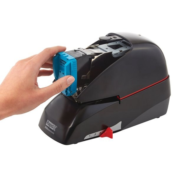 Stapler, Electric, 90 Sheets, Black
