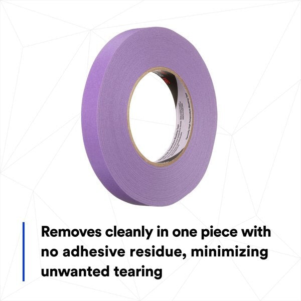 Masking Tape, 18mm W, Rubber Adhesive, PK48