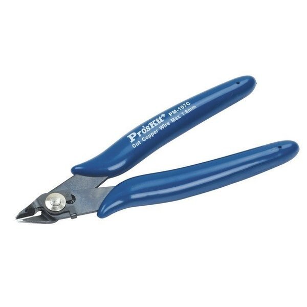 Side Cutting Plier with Safety Clip