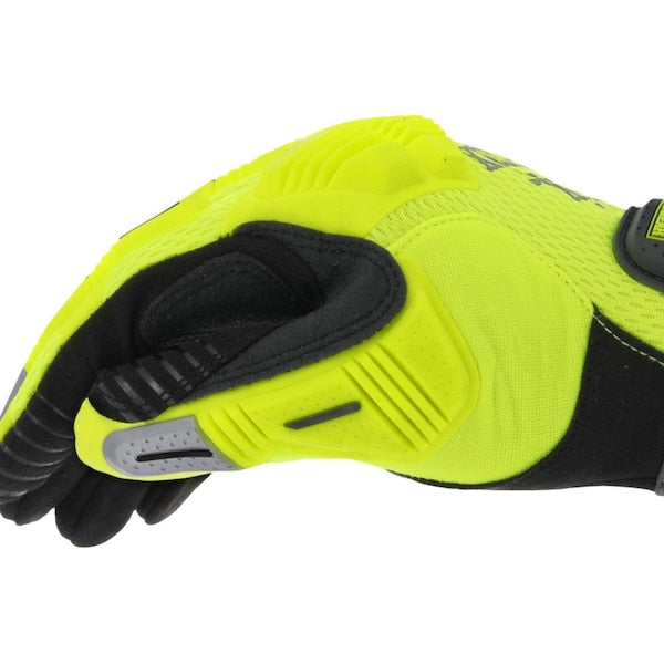 M-Pact XD Impact Gloves, L, Hi-Vis Yellow, PR